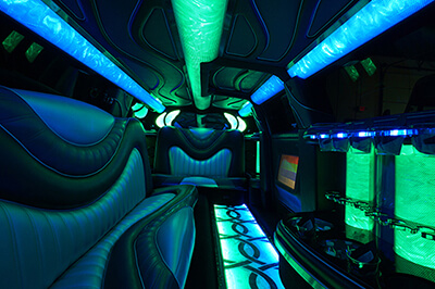 Stretch limousine for bachelor or bachelorette party